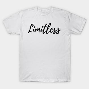 Limitless - Set Your Intentions - Word of the Year List T-Shirt